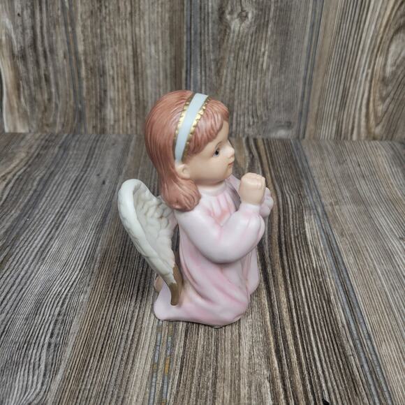 Vintage Homco Angel 1412, Precious Prayers Girl Figurine - Picture 3 of 6